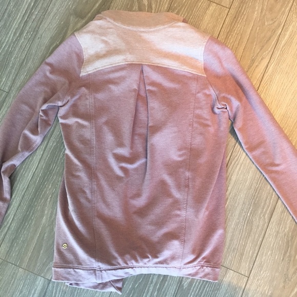 LULULEMON COAST WRAP DUSTY HEATHERED PINK 4 RARE! - Picture 2 of 4